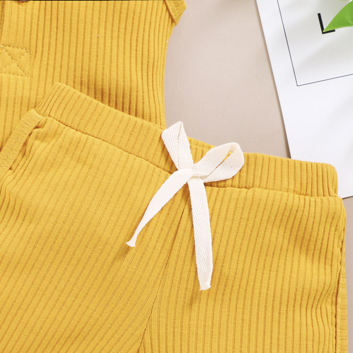 Toddler Vest and Shorts Set for Easy Summer Outfits