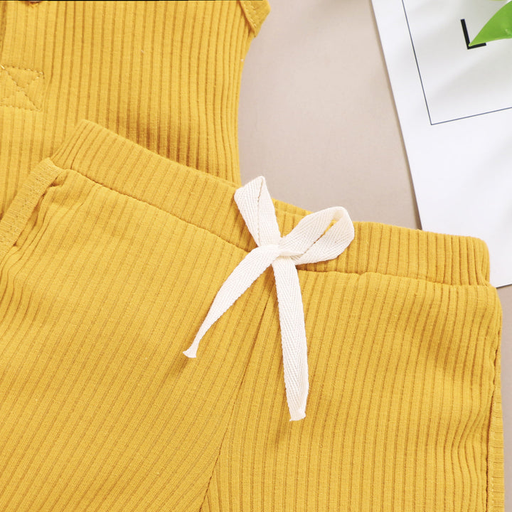 Toddler Vest and Shorts Set for Easy Summer Outfits