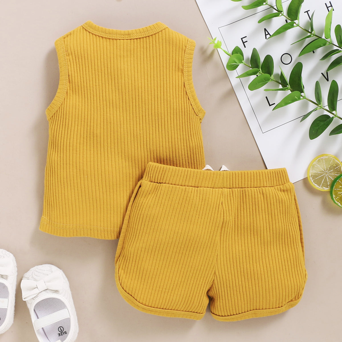 Toddler Vest and Shorts Set for Easy Summer Outfits