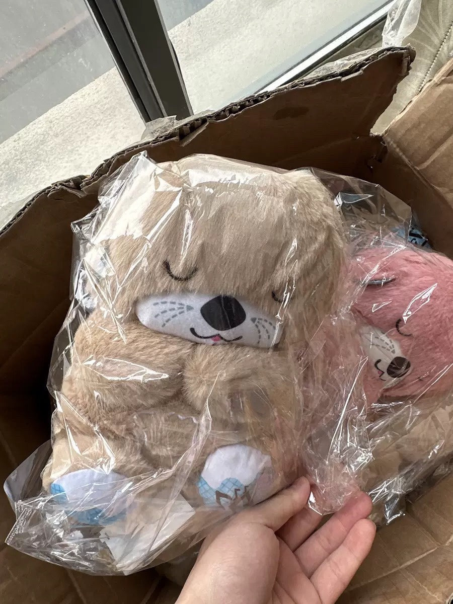 Breathing-Style Baby Comfort Plush Toy for Bedtime