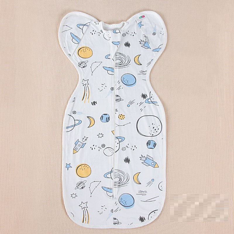 Baby Cotton Sleeping Bag for Covered Sleep Comfort