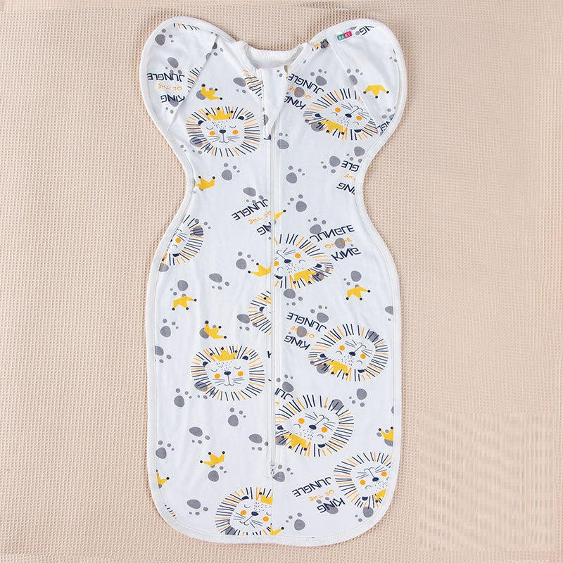 Baby Cotton Sleeping Bag for Covered Sleep Comfort