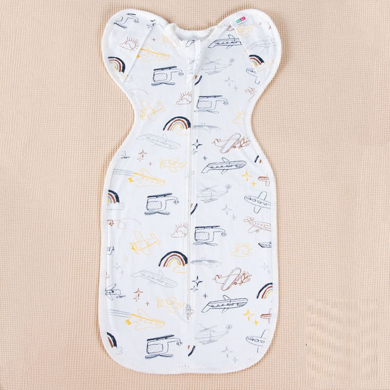 Baby Cotton Sleeping Bag for Covered Sleep Comfort