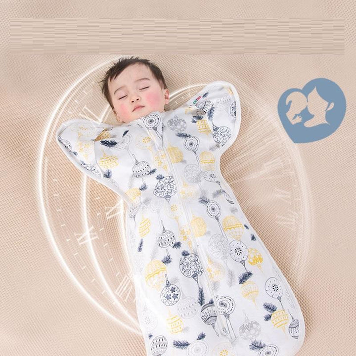 Baby Cotton Sleeping Bag for Covered Sleep Comfort
