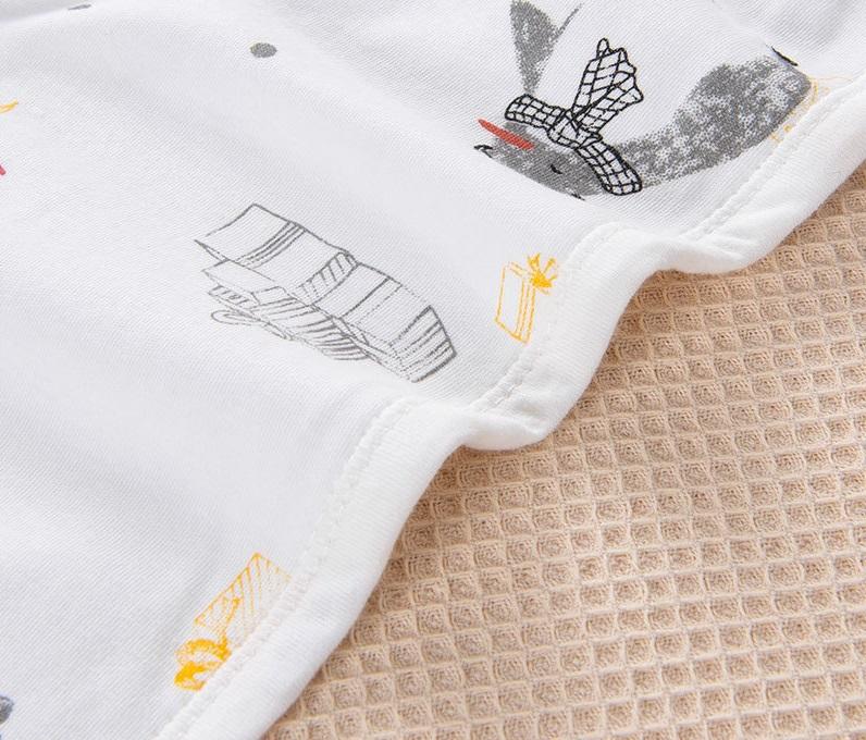 Baby Cotton Sleeping Bag for Covered Sleep Comfort