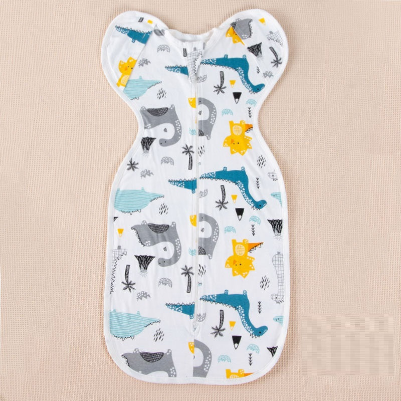 Baby Cotton Sleeping Bag for Covered Sleep Comfort