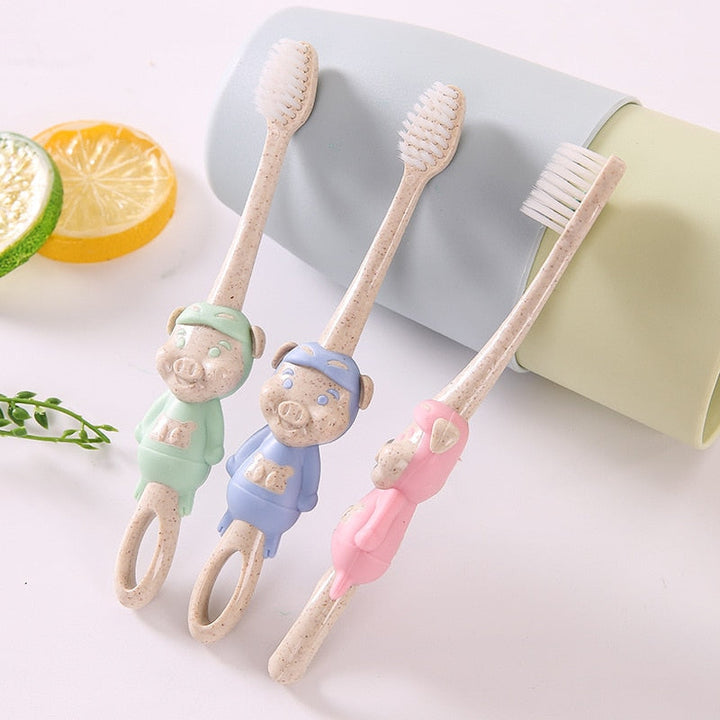 Children's Soft-Bristle Toothbrush for Easier Brushing