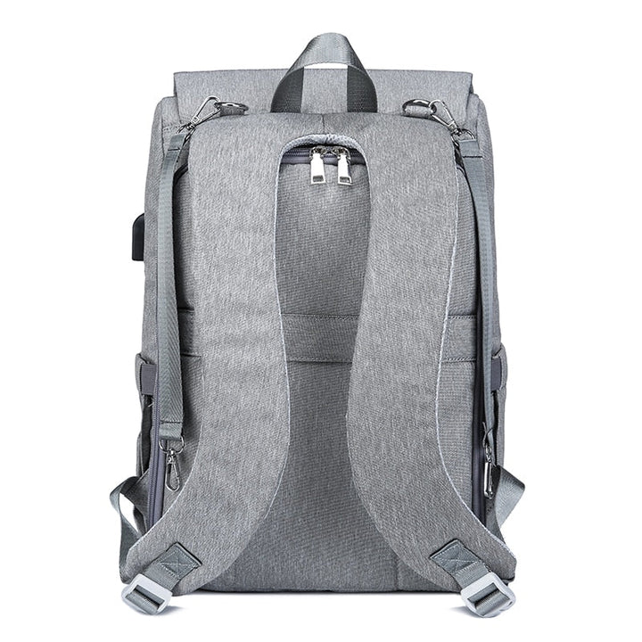 Large Diaper Bag Backpack With USB Charging Access