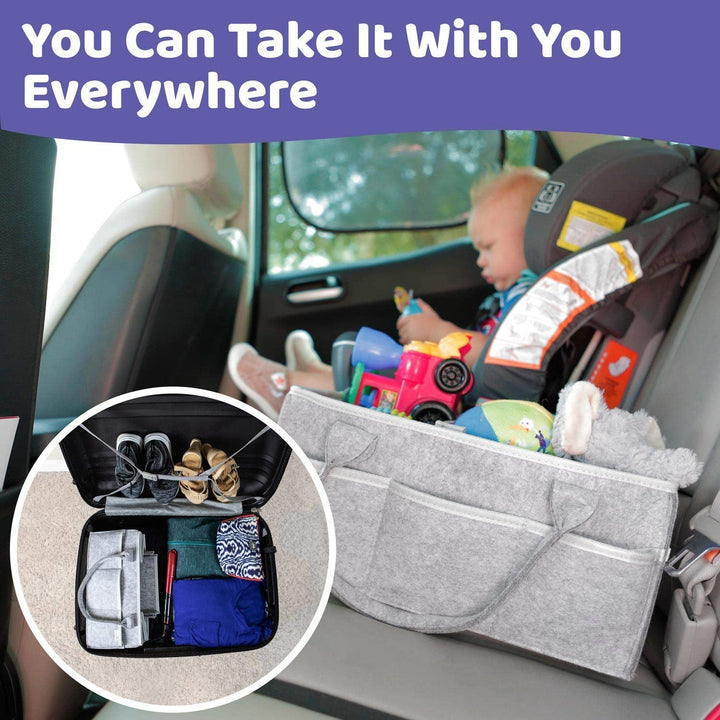 Baby Diaper Caddy Organizer for Easy Nursery Access