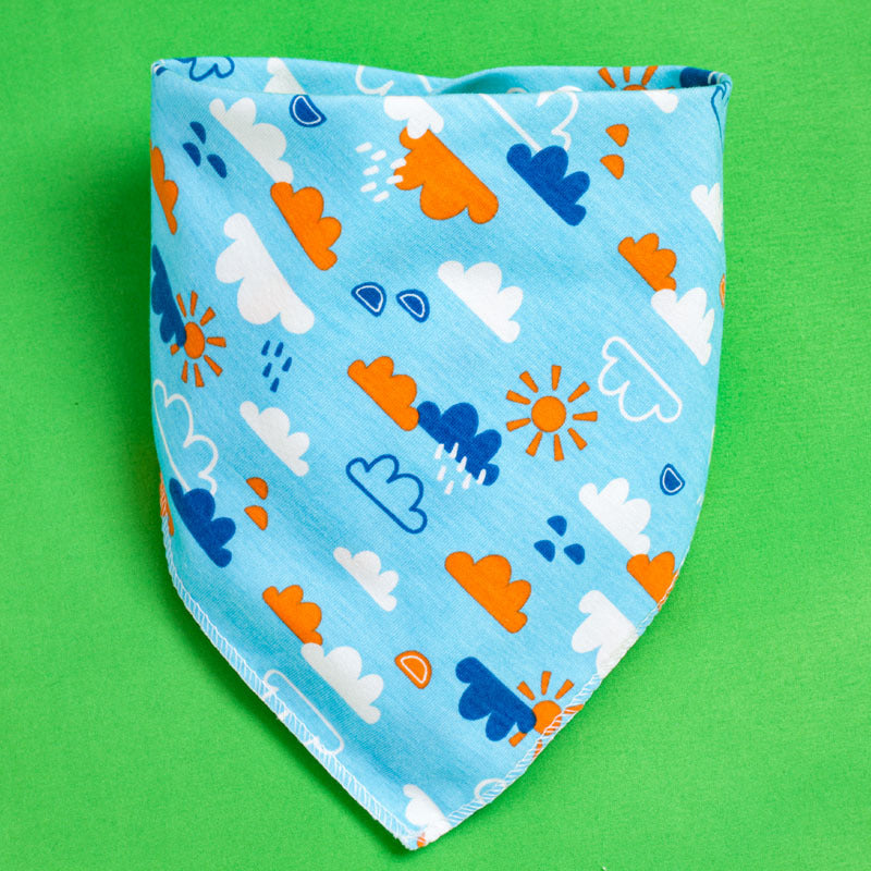 Baby Triangle Bibs - Double-Layer Drool Protection