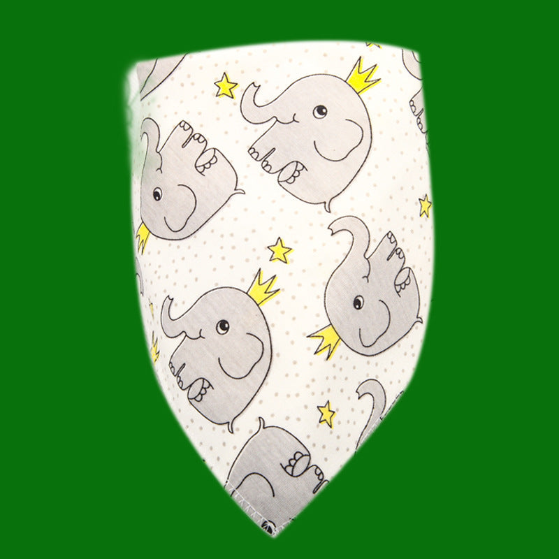 Baby Triangle Bibs - Double-Layer Drool Protection