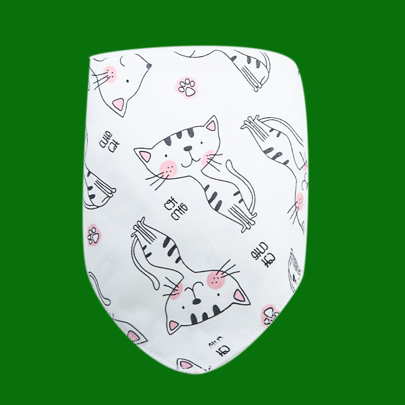 Baby Triangle Bibs - Double-Layer Drool Protection