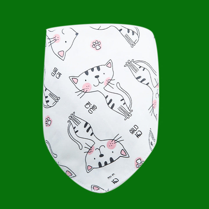 Baby Triangle Bibs - Double-Layer Drool Protection