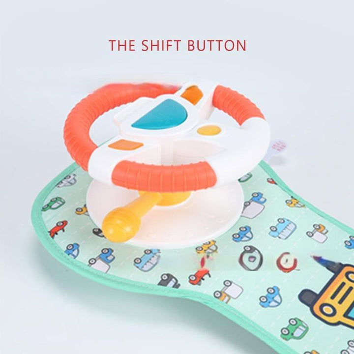 Baby Steering Wheel Toy for Screen-Free Learning Play