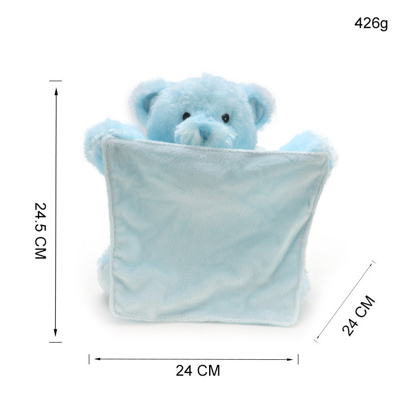 Interactive Peekaboo Teddy Bear for Screen-Free Fun
