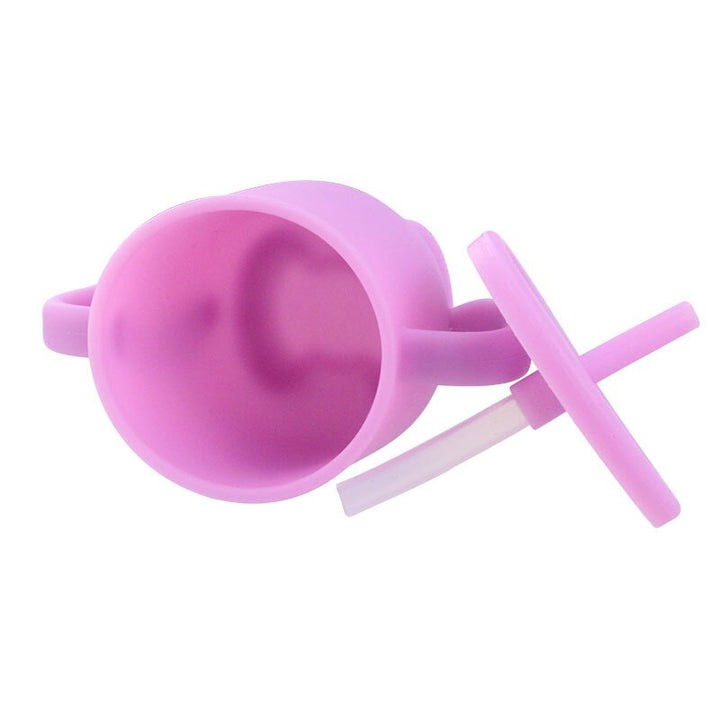Toddler Silicone Sippy Cup for Independent Drinking