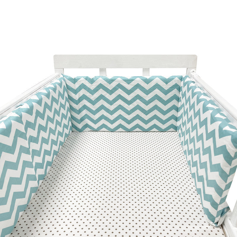 Baby Bed Fence With Soft Full-Length Fall Protection