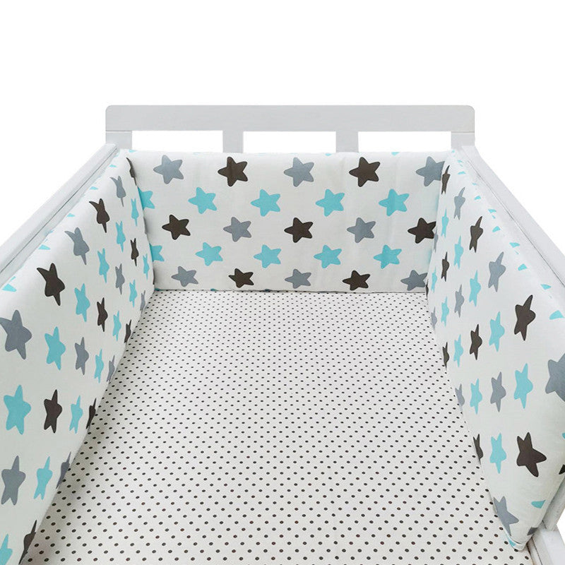 Baby Bed Fence With Soft Full-Length Fall Protection