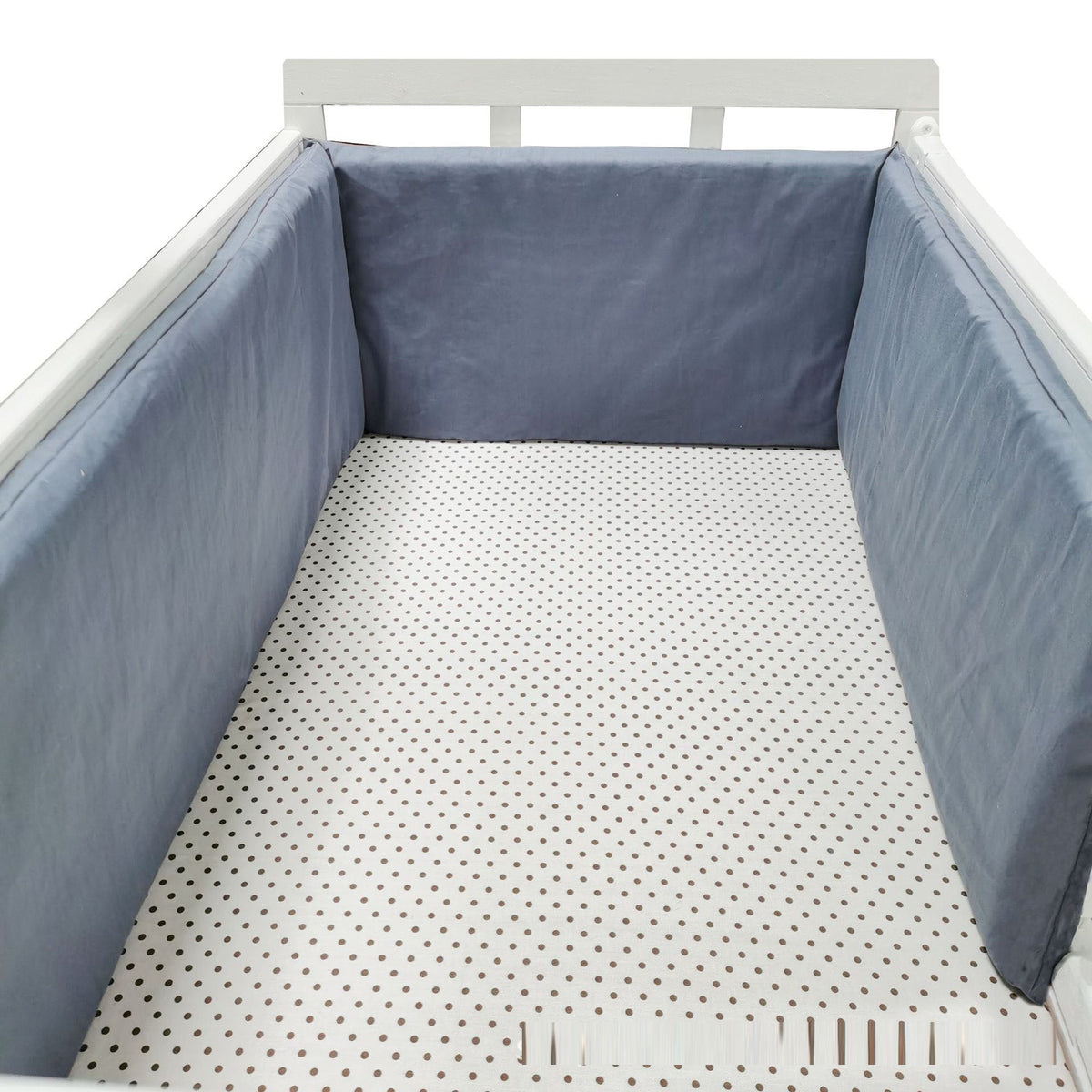 Baby Bed Fence With Soft Full-Length Fall Protection
