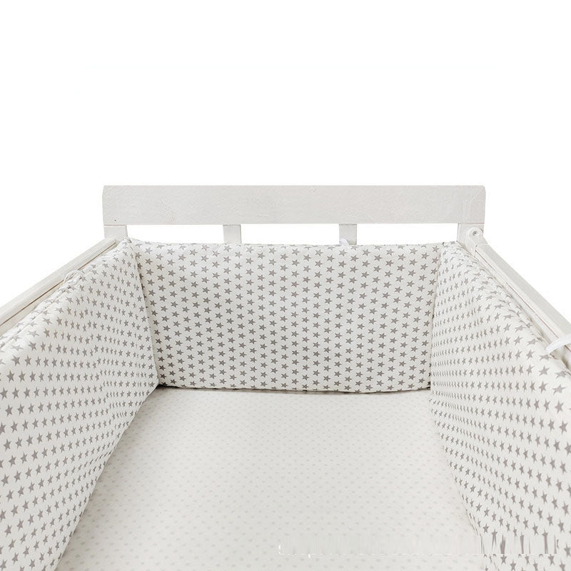 Baby Bed Fence With Soft Full-Length Fall Protection