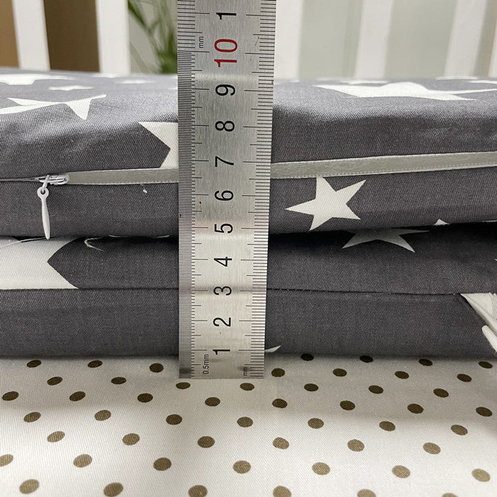 Baby Bed Fence With Soft Full-Length Fall Protection