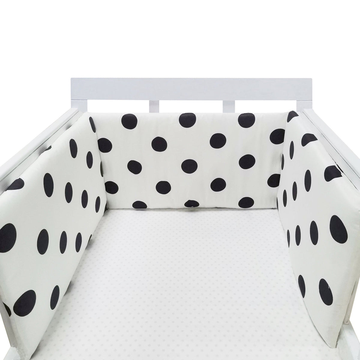 Baby Bed Fence With Soft Full-Length Fall Protection