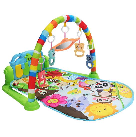 Baby Activity Gym Play Mat for Tummy Time & Sensory Play