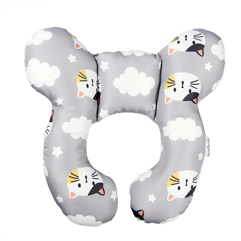 Baby Head Support Pillow for Stroller & Car Seat Travel