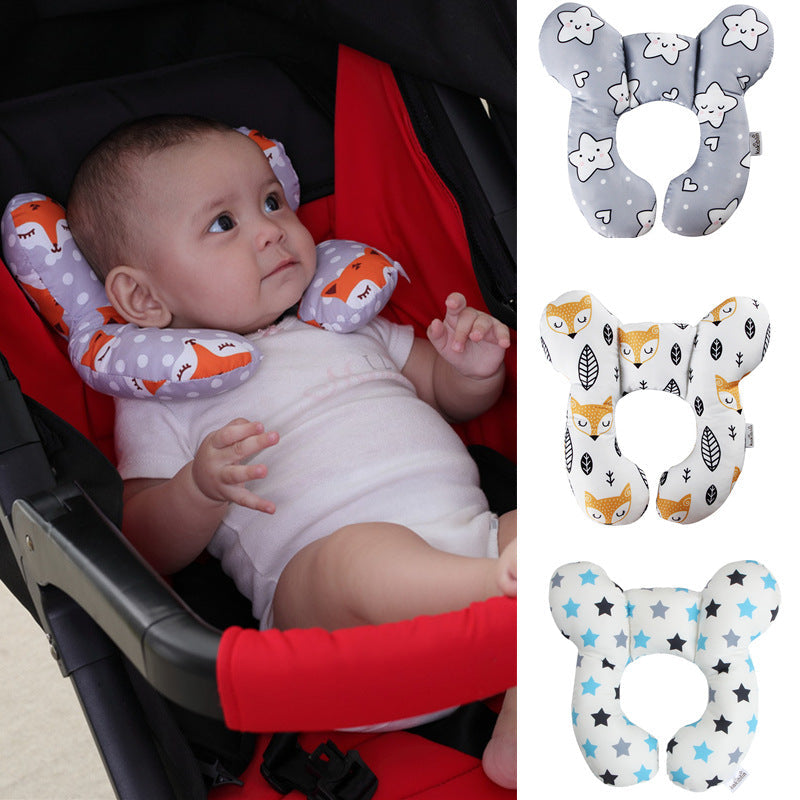 Baby Travel Pillow — Gentle Support for Stroller Naps