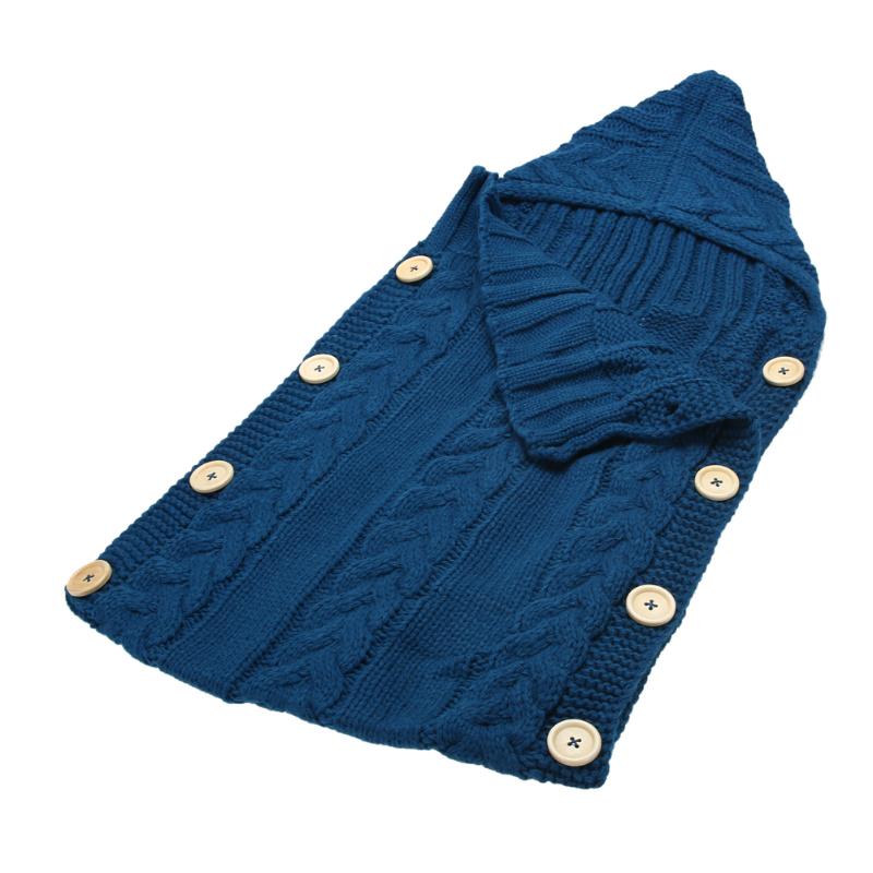 Baby Swaddle Wrap, Warm Hooded Cocoon for Newborns
