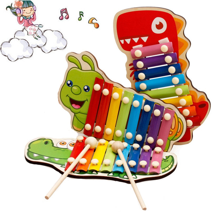 Wooden Xylophone Toy for Screen-Free Musical Play
