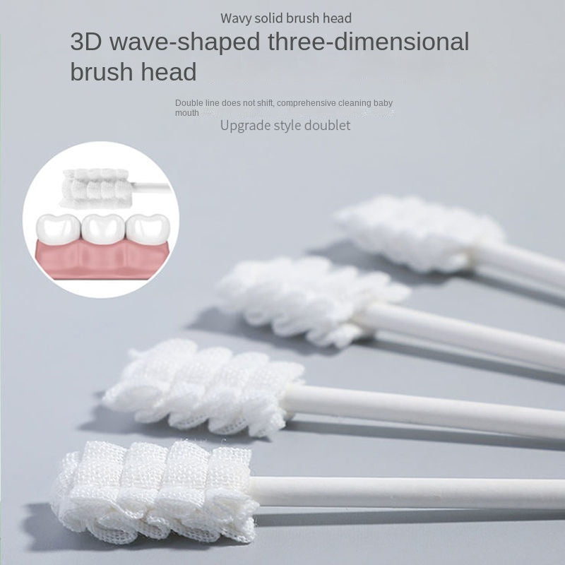 Baby Oral Cleaner Swabs - Gentle Gauze Toothbrush 30pk