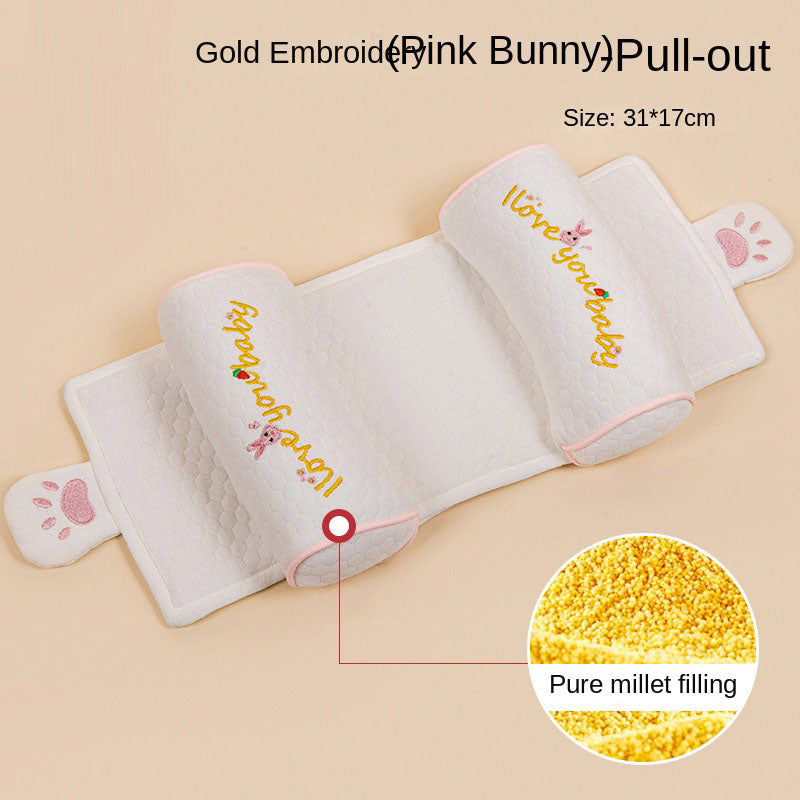 Infant Pillow With Adjustable Four-Zone Head Support