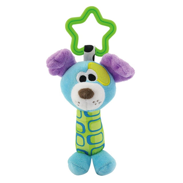 Baby Hanging Rattle Toy for Colorful Sensory Playtime