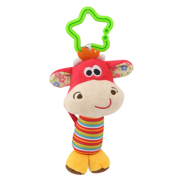 Baby Hanging Rattle Toy for Colorful Sensory Playtime