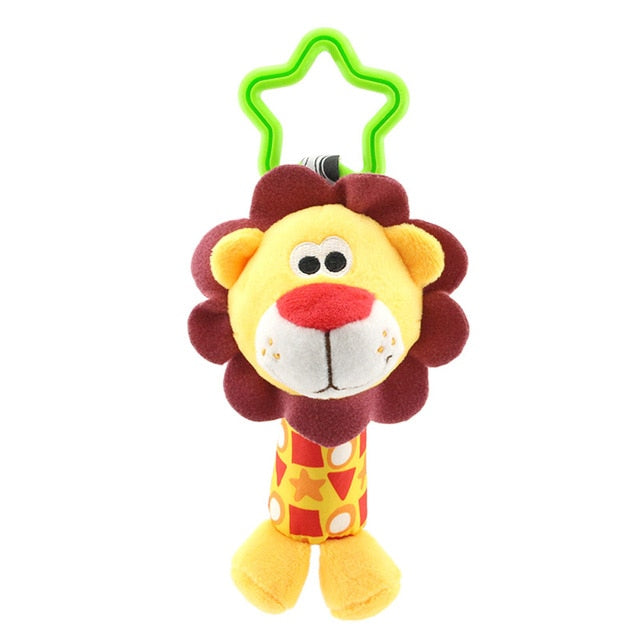 Baby Hanging Rattle Toy for Colorful Sensory Playtime