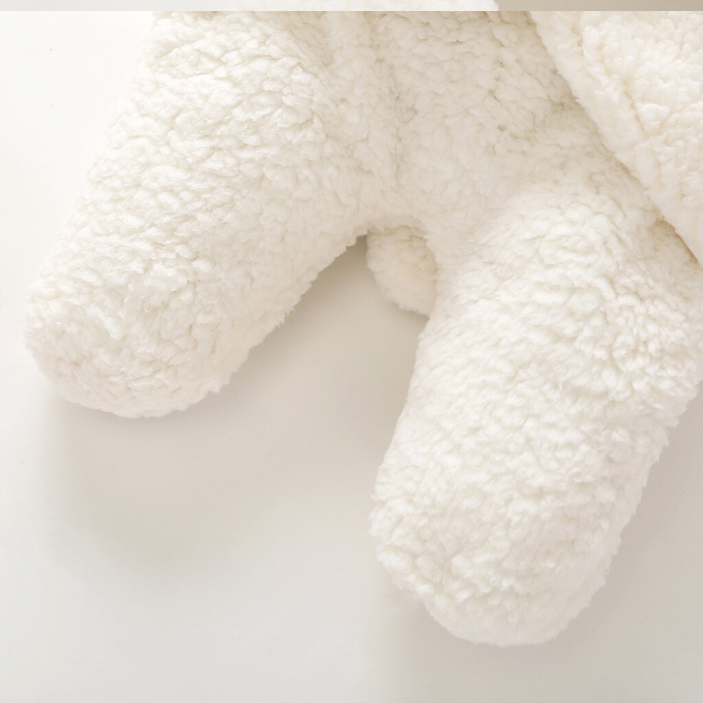 Baby Hooded Wrap Jumpsuit for Cozy Winter Warmth