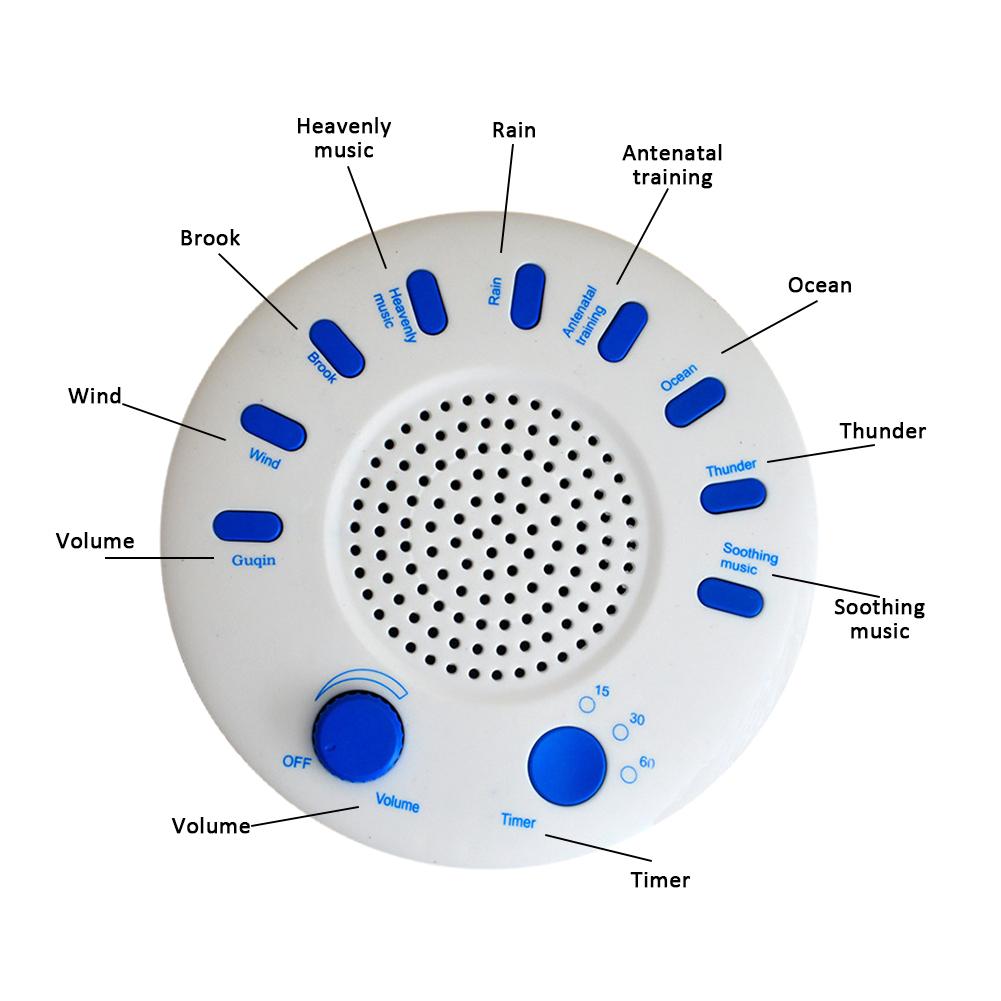 Baby White Noise Machine for Timed, Restful Sleep Aid