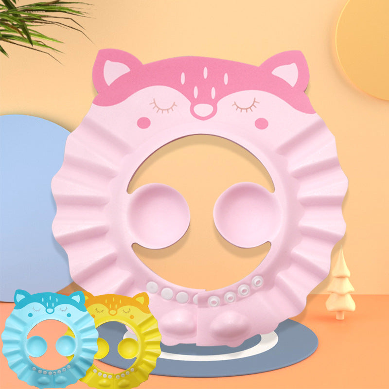 Baby Shower Cap for Gentle, Tear-Free Hair Washing