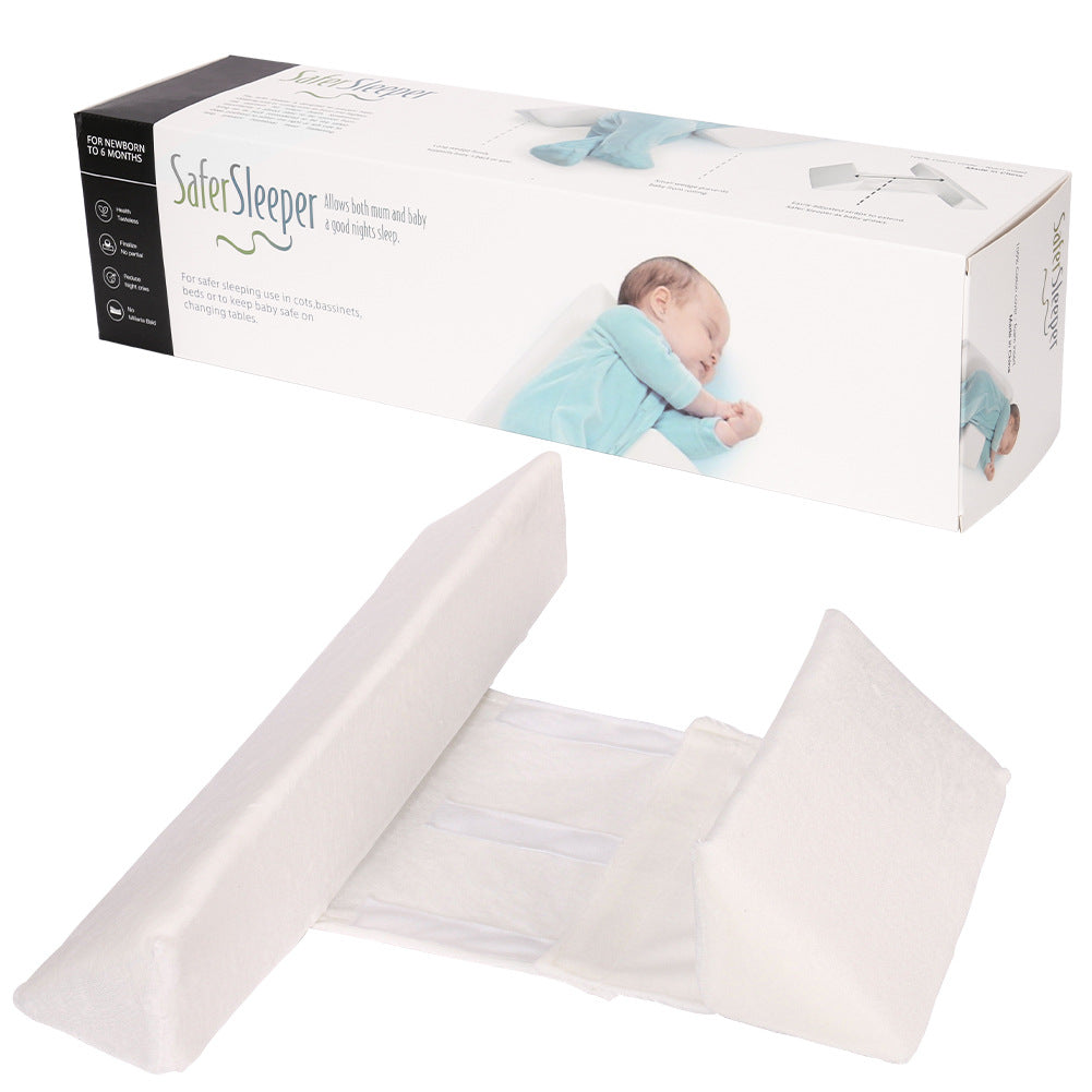 Baby Side-Positioning Pillow for Supported Supervised Rest