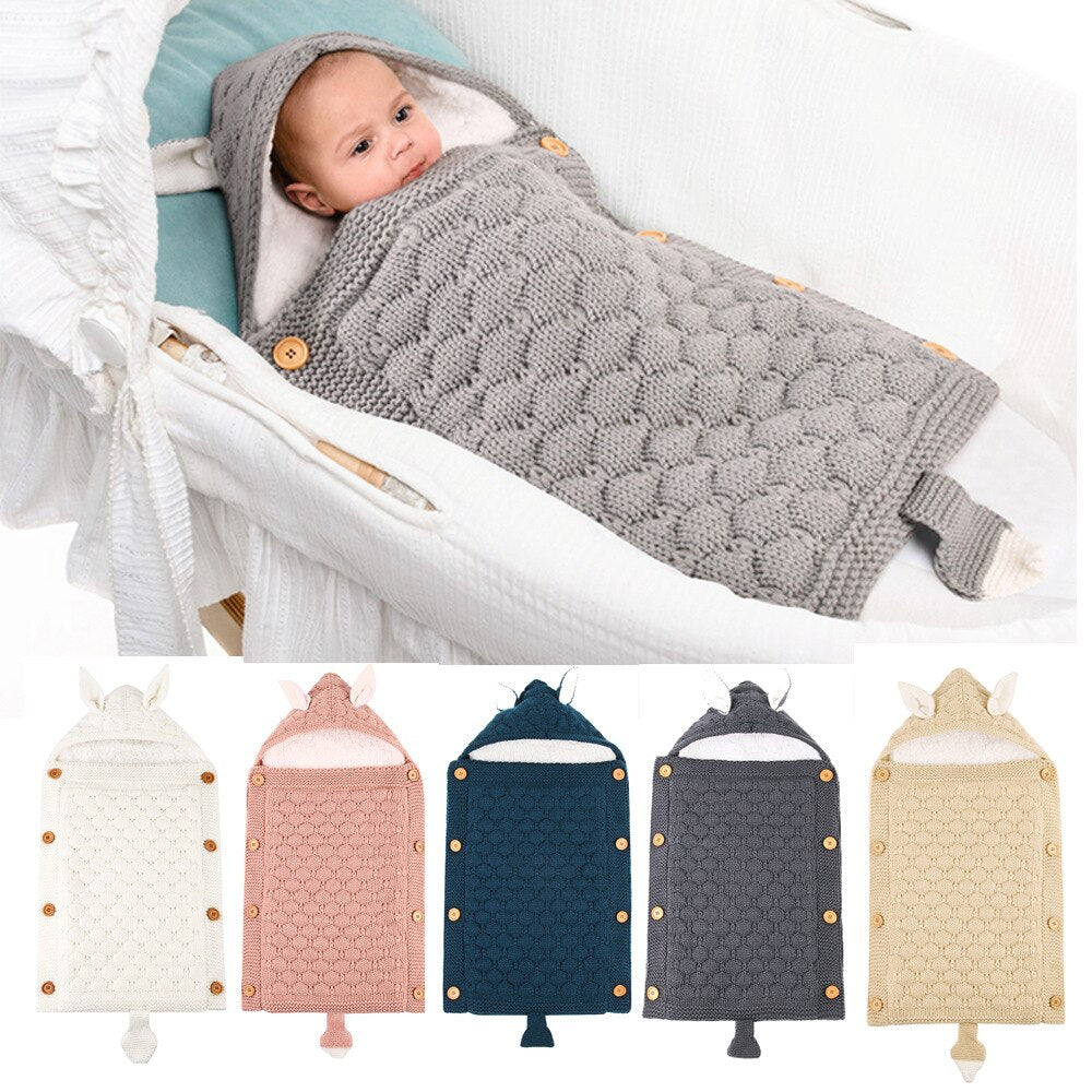 Newborn Winter Sleep Sack for Warm, Snug Baby Sleep