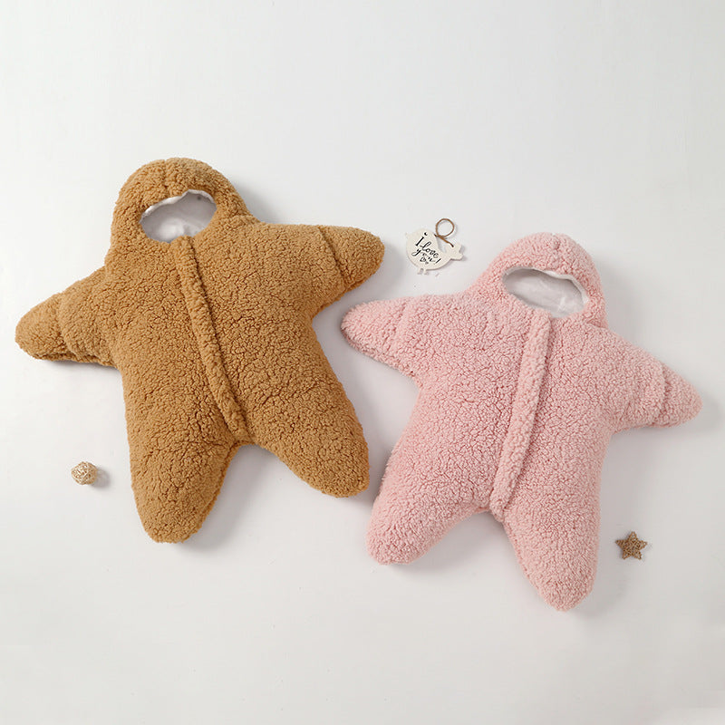 Baby Sleeping Bag Plush Warmth Without Loose Blankets