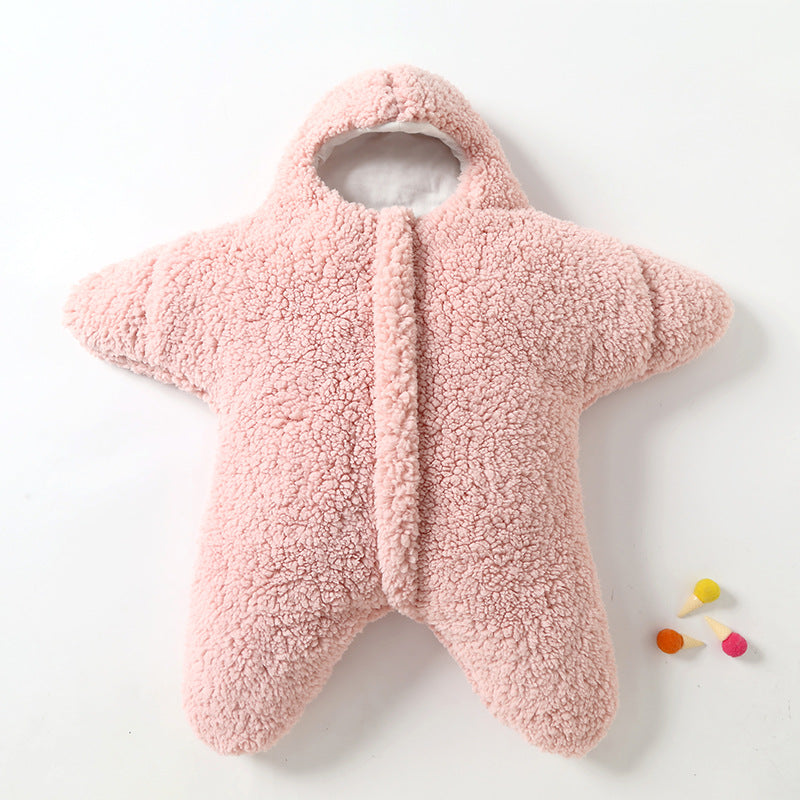 Baby Sleeping Bag Plush Warmth Without Loose Blankets