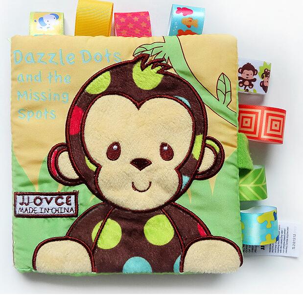 Baby Soft Cloth Books for Tactile Animal Playtime Fun