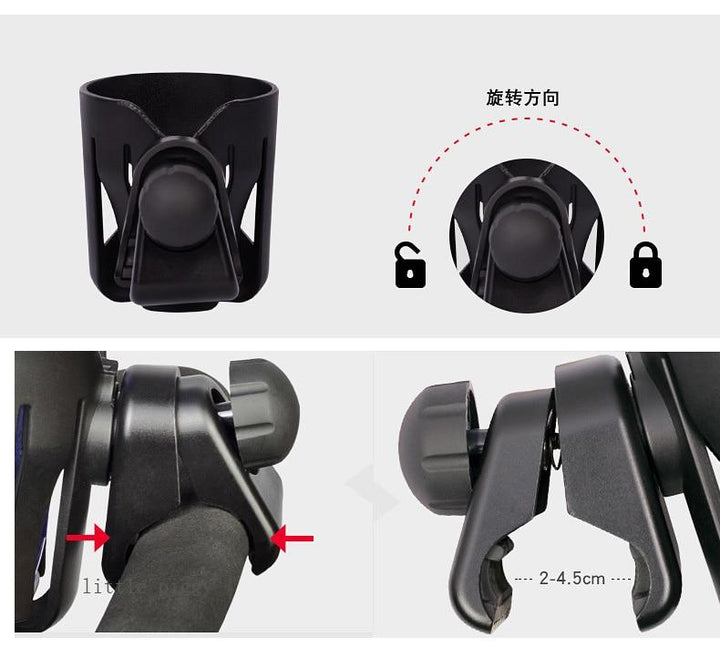 Baby Stroller Cup Holder for Secure, Easy-Reach Drinks