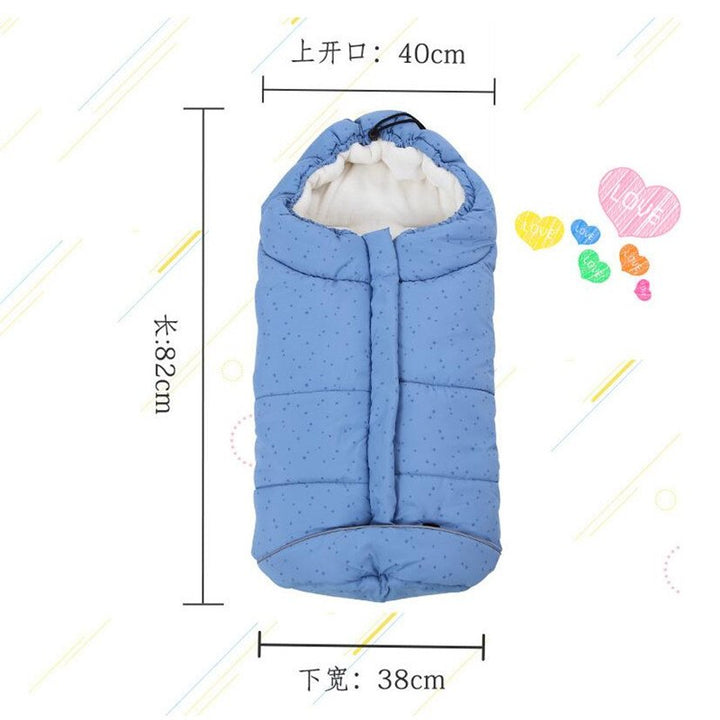 Baby Stroller Sleeping Bag for Warmer Winter Walks