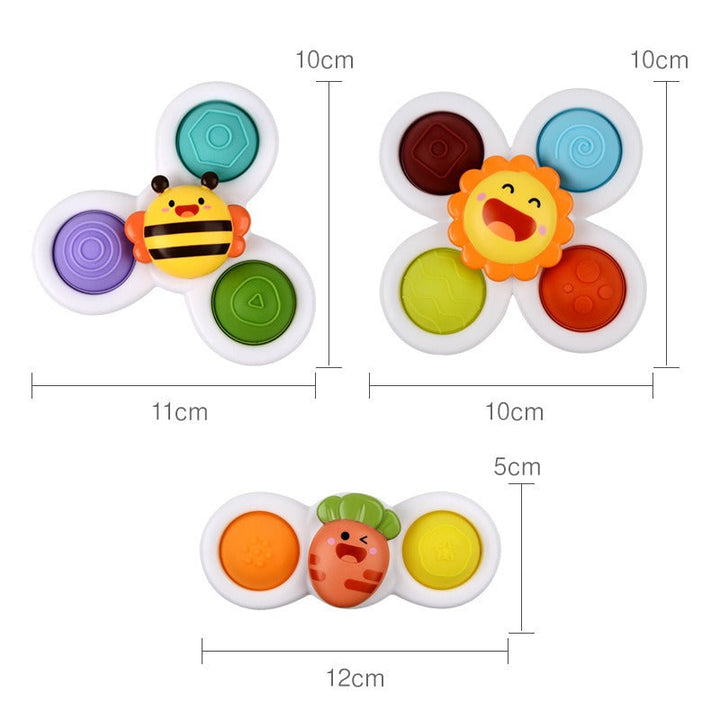 Baby Suction Cup Spinner Toys for Screen-Free Play