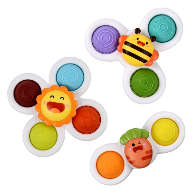 Baby Suction Cup Spinner Toys for Screen-Free Play