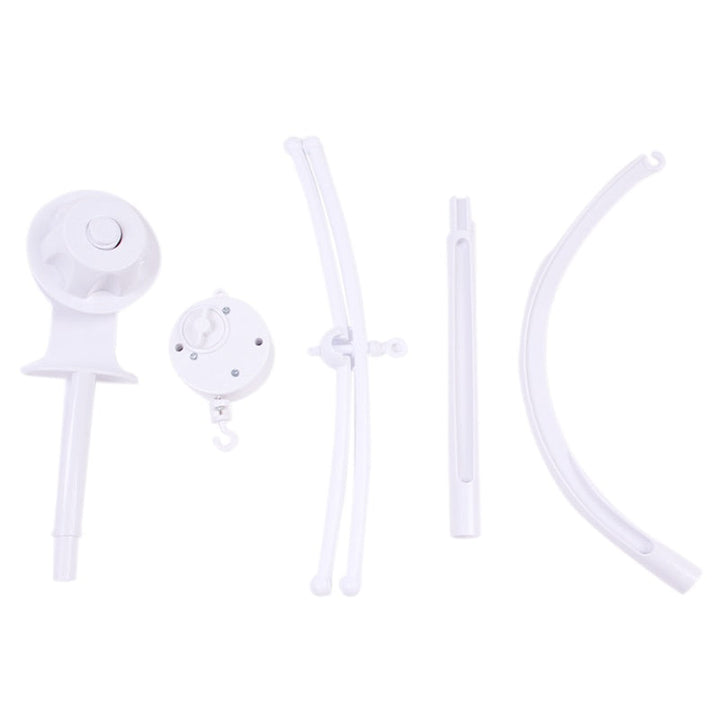 Baby Crib Mobile Holder With Wind-Up Music Box Arm