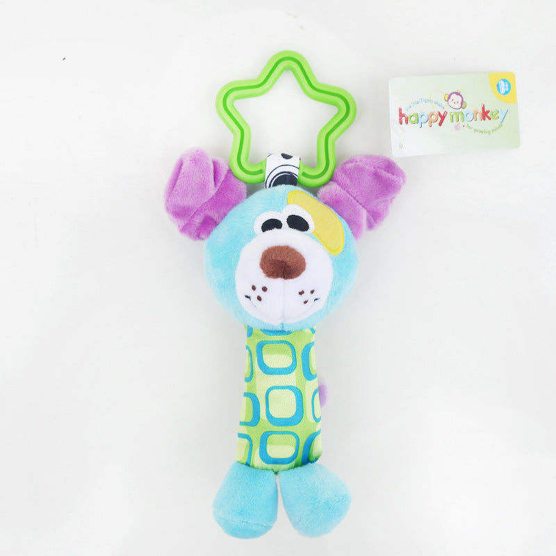 Baby Rattle Toy Set for Soft Sensory Play & Stroller